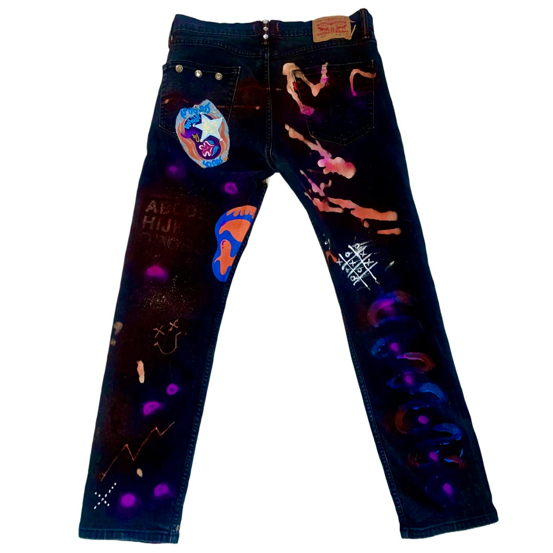 KOKI X LEVI DENIM STRAIGHT LEG