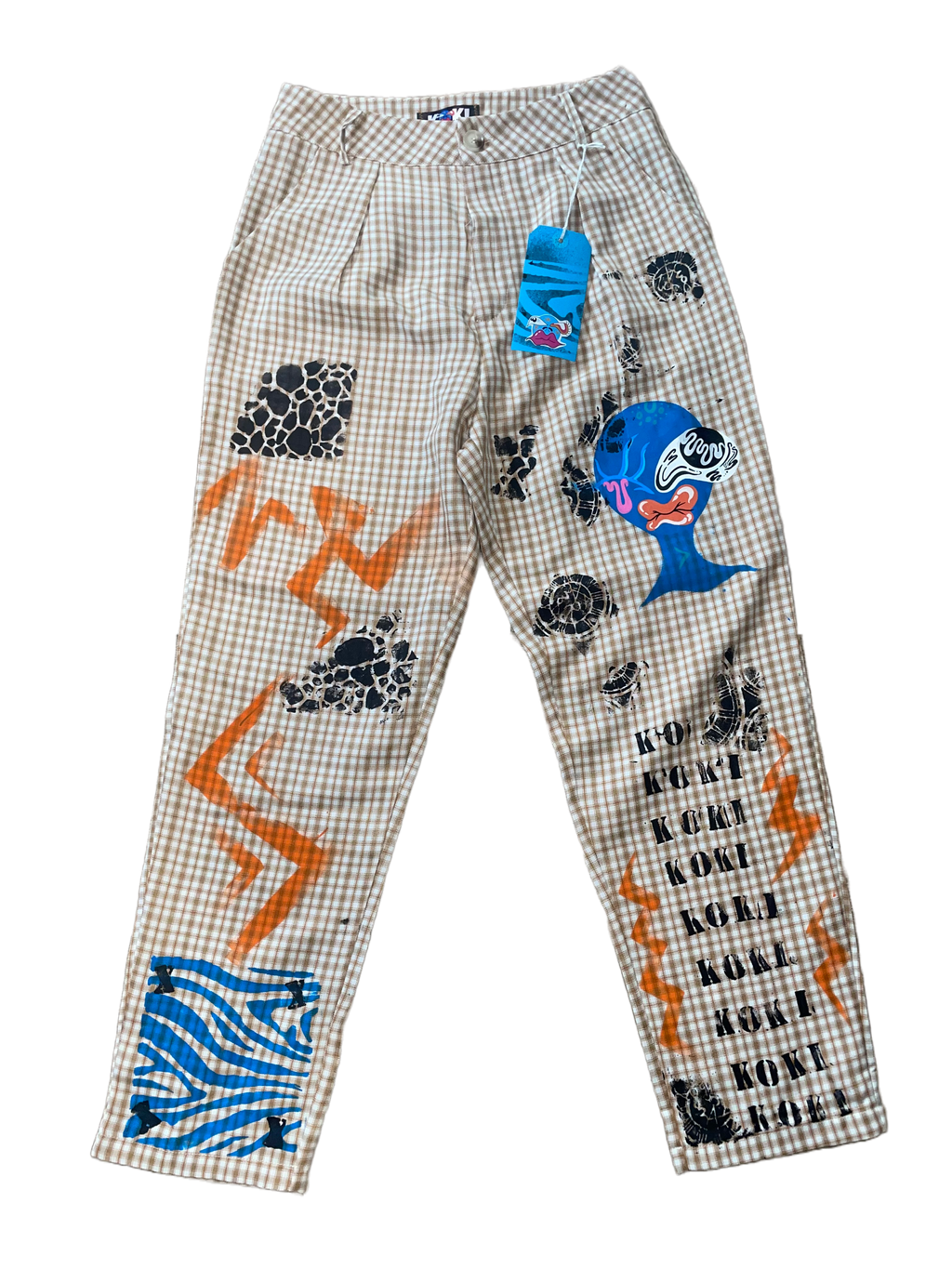 KOKI TARTAN SLACKS