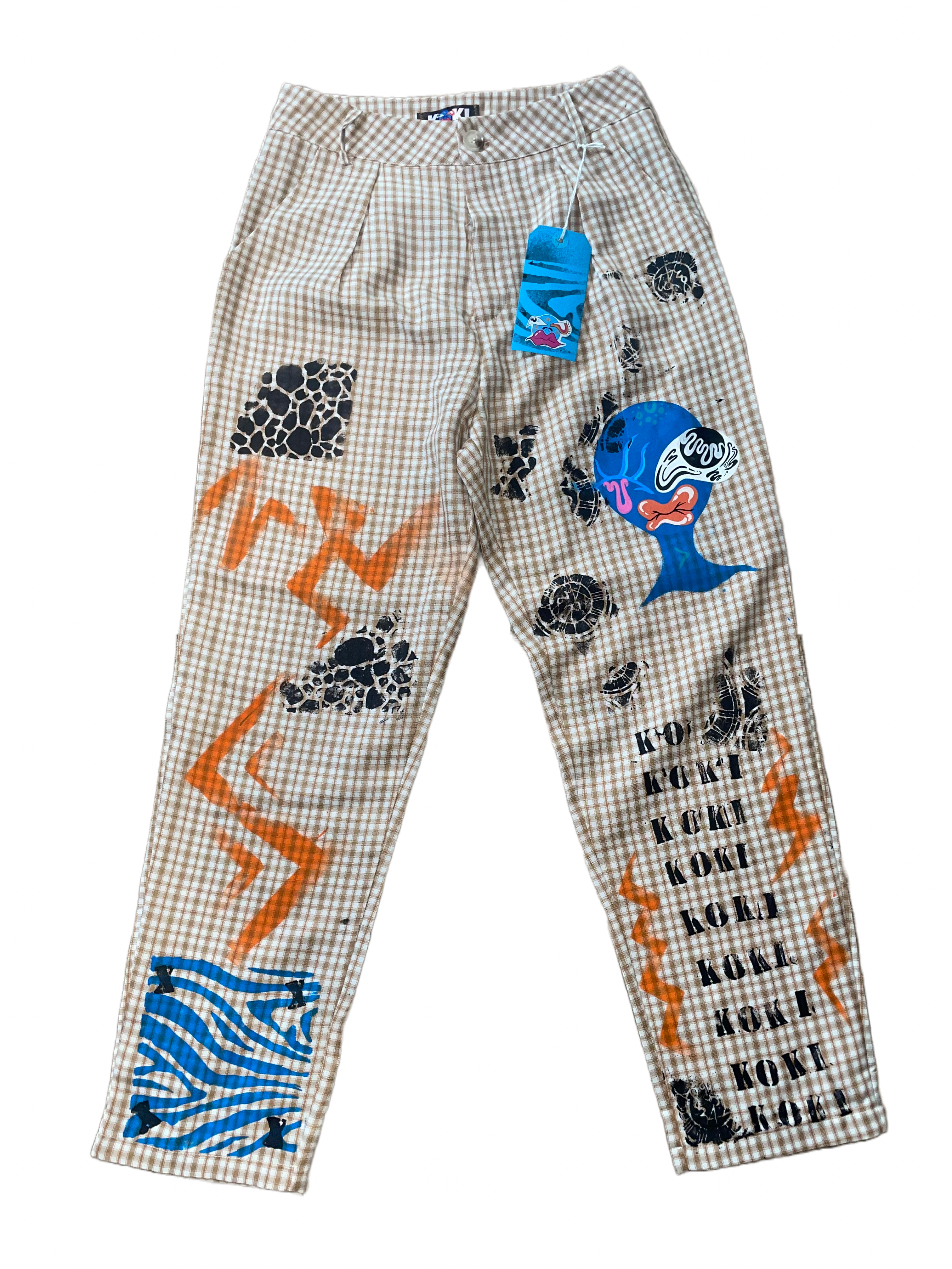 KOKI TARTAN SLACKS